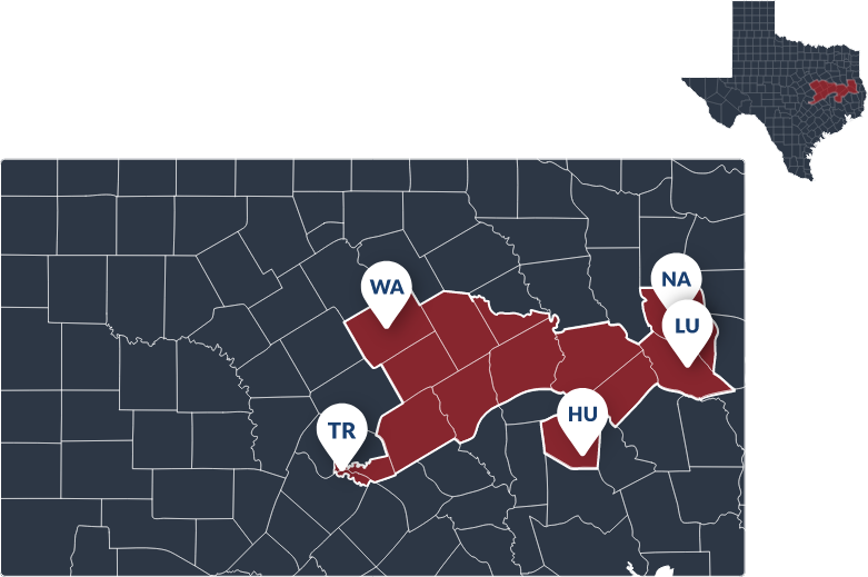 map of texas 17